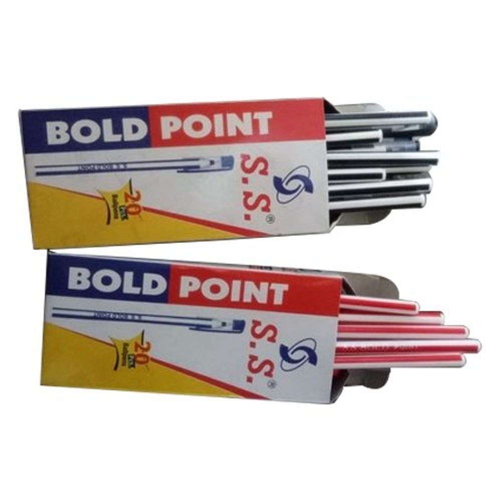 S S Pen Bold Black